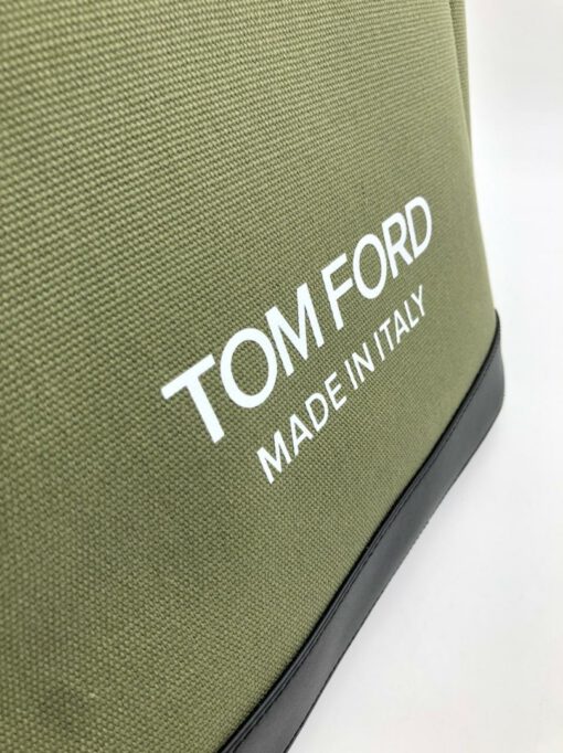 Женская сумка-тоут Tom Ford 76088 светло-зеленая 32/31/28 см - фото 2