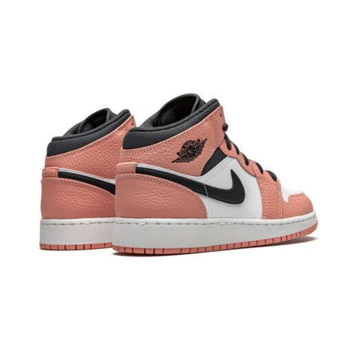 Кроссовки Nike Air Jordan 1 Retro Low Pink Quartz - фото 3