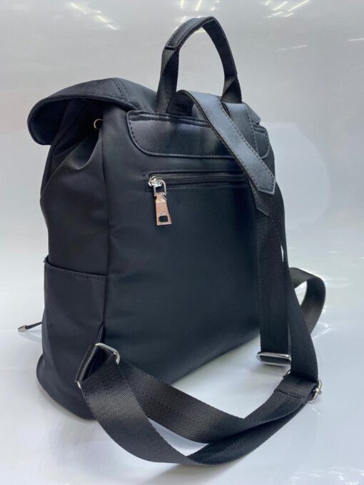 Рюкзак Prada из текстиля черный 33/30/12 см. - фото 6
