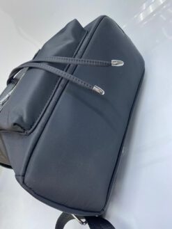 Рюкзак Prada из текстиля черный 33/30/12 см.