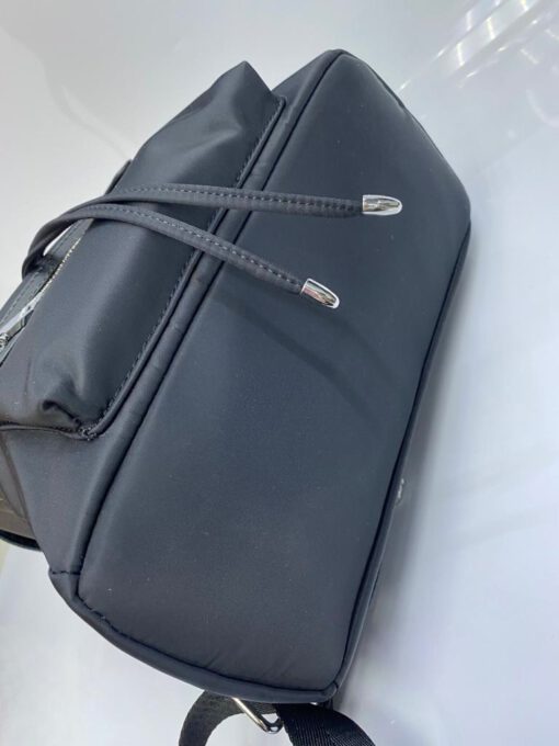 Рюкзак Prada из текстиля черный 33/30/12 см. - фото 7
