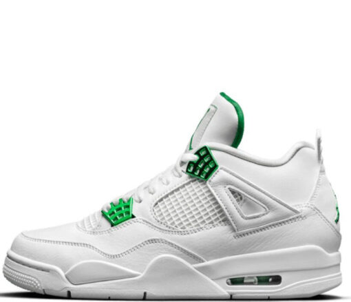 Кроссовки Nike Air Jordan 4 Retro Metallic Green - фото 1