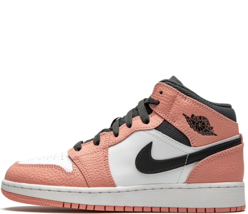 Кроссовки Nike Air Jordan 1 Retro Low Pink Quartz - фото 1