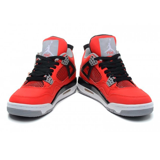Кроссовки Nike Air Jordan 4 Retro Toro Bravo/Fire Red - фото 4