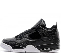 Кроссовки Nike Air Jordan 4 Retro Black/White - фото 7