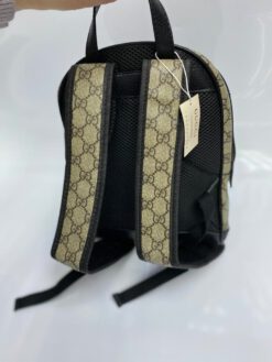 Женский рюкзак Gucci из канвы с рисунком 30/24/10 см