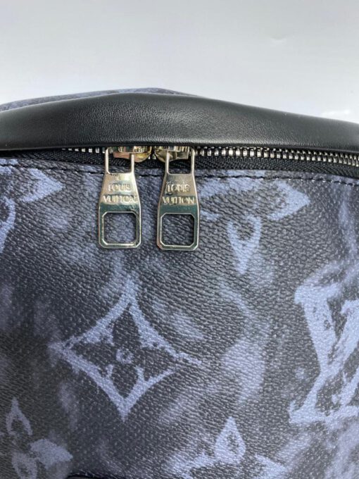 Поясная сумка Louis Vuitton из канвы Monogram черно-серая 46/19 - фото 7
