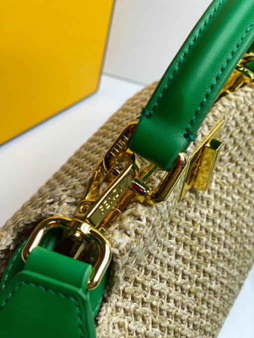 Женская сумка Fendi 87190 с тканым ажурным эффектом 23/17/11 см - фото 4