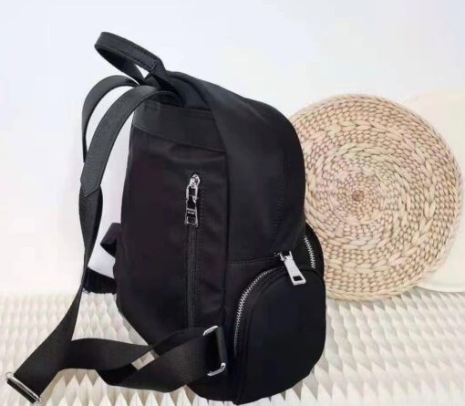 Рюкзак Prada из нейлона черный 30/29 см. - фото 3