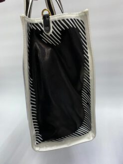 Женская кожаная сумка-тоут Fendi 83769 черная 41/36/18 см