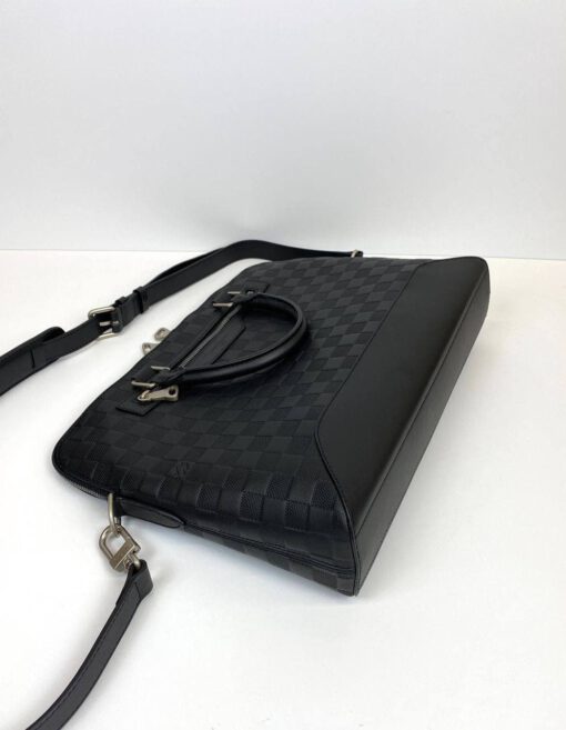 Портфель Louis Vuitton Avenue 38/28 черный премиум-люкс - фото 3