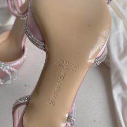 Туфли-босоножки женские Mach & Mach премиум-люкс розовые