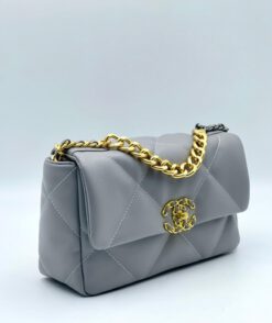 Женская сумка Chanel 90640 серая