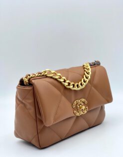 Женская сумка Chanel 90640 коричневая