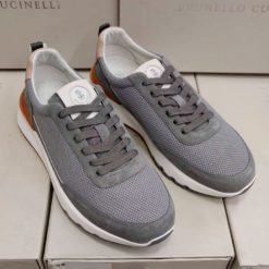 Мужские кроссовки Brunello Cucinelli MZUYSB0278 Grey
