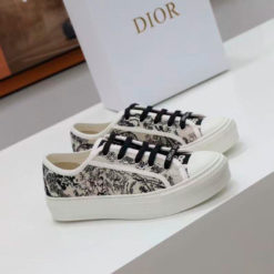Кеды Christian Dior Walk’n’Dior Toile de Jouy Grey