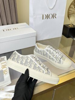 Кеды Christian Dior Walk'n'Dior Oblique Premium KCK211OBE_S33G серые