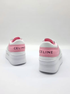 Кроссовки женские Celine High Sole SS22-23 White-Pnk