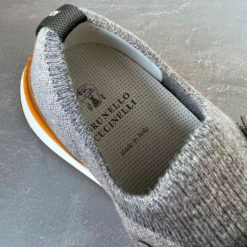 Мужские кроссовки Brunello Cucinelli MZUKIS0250 L.Grey