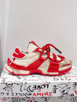 Кроссовки Dolce & Gabbana DG-5862 Space White-Red (рр 36-38)