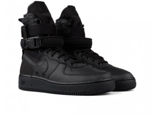 Кроссовки Nike SF Air Force 1 All Black - фото 3