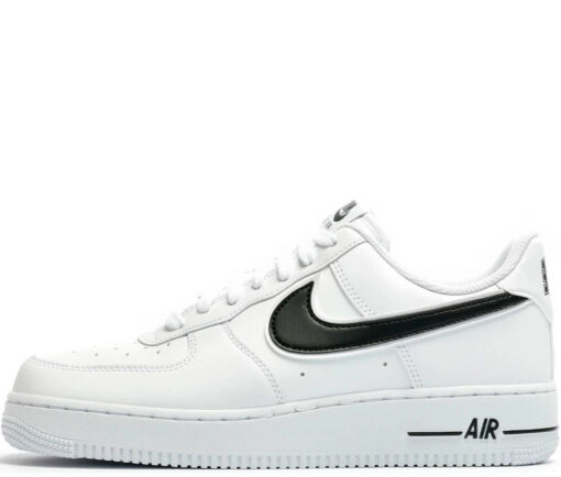 Nike Air Force 1 '07 Low White Black - фото 1