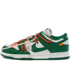 Кроссовки Nike Air Force 1 SB Dunk Low Off-White Green