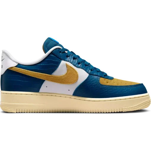 Кроссовки Nike x Undefeated Air Force 1 Low Blue - фото 2