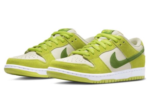 Кроссовки Nike Air Force 1 SB Dunk Low Green Apple - фото 2