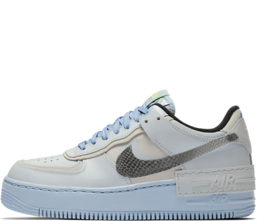 Кроссовки Nike Air Force 1 Shadow Pure Snakeskin - фото 1