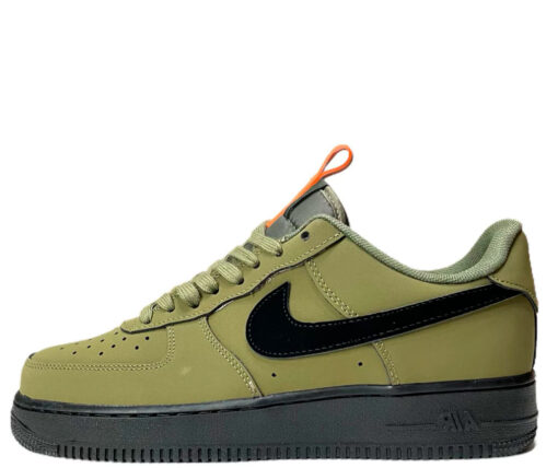 Кроссовки Nike Air Force 1 ’07 Low Medium Olive - фото 1