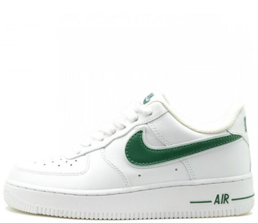 Кроссовки Nike Air Force 1 React White Green - фото 1