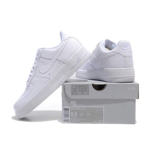 Кроссовки Nike Air Force 1 Low All White - фото 4
