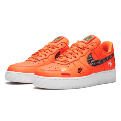 Кроссовки Nike Air Force 1 ’07 Premium Just Do It Orange