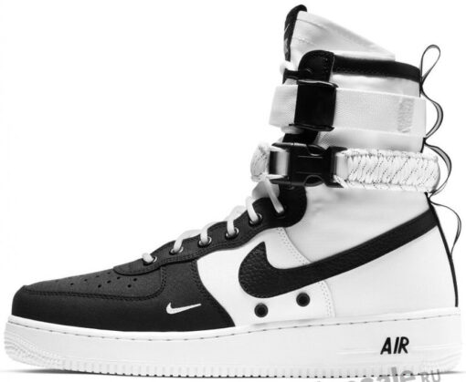 Кроссовки Nike SF Air Force 1 Black White - фото 1