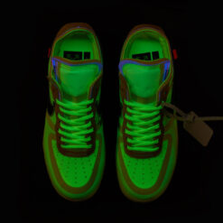 Кроссовки Nike Air Force 1 X Off White Volt Reflective