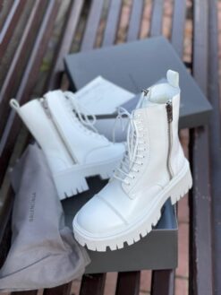Ботинки женские Balenciaga A95063 белые