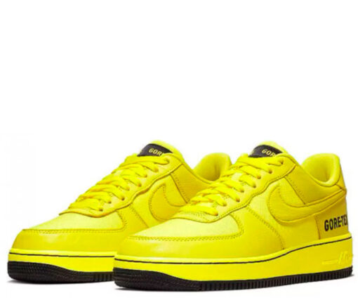 Кроссовки Nike Air Force 1 Gore Tex Yellow - фото 2