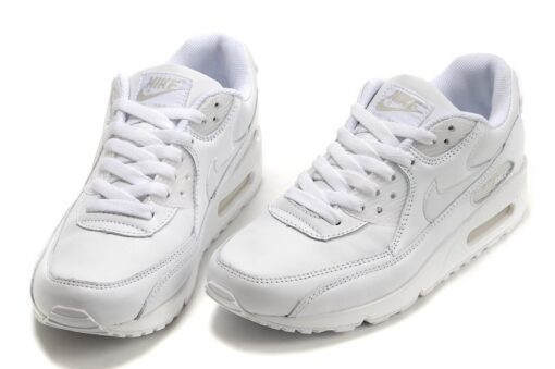 Кроссовки Nike Air Max 90 Leather White - фото 2