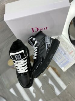 Кроссовки Dior D-Player Fur Black