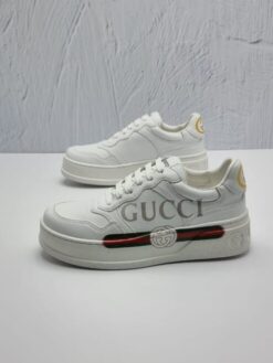 Кроссовки Gucci GG SS22 A96092 White - фото 7