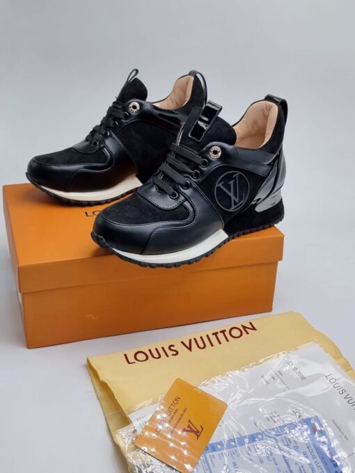 Кроссовки женские Louis Vuitton чёрные 2021-2022 - фото 4