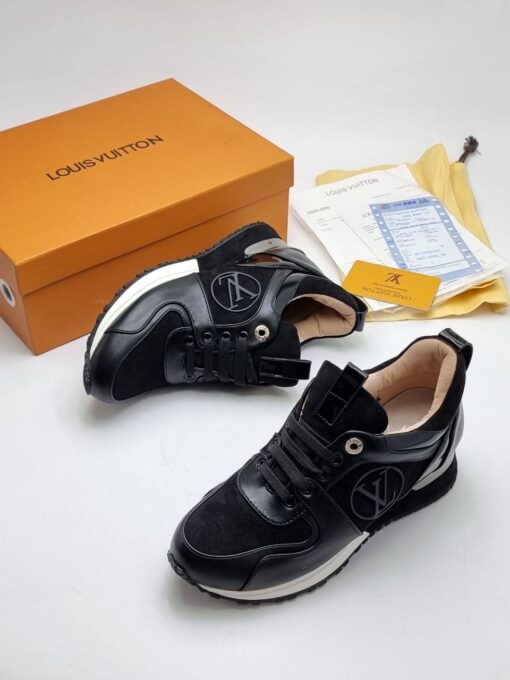 Кроссовки женские Louis Vuitton чёрные 2021-2022 - фото 2