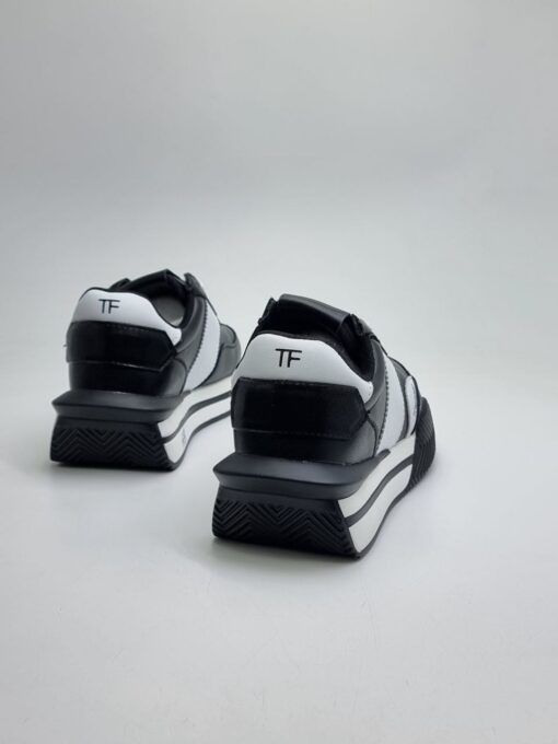 Кроссовки Tom Ford N96292 Black White - фото 3
