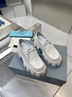 Туфли женские Prada A96583 белые