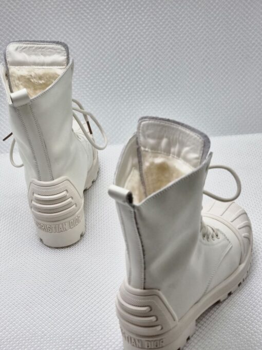 Ботинки женские Christian Dior V4473 зимние белые - фото 4