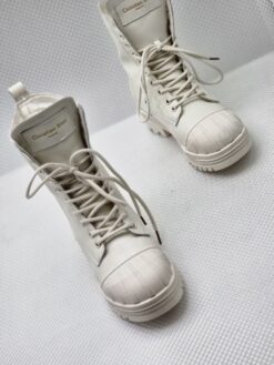 Ботинки женские Christian Dior V4473 зимние белые
