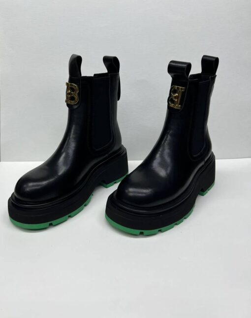 Ботинки женские Bottega Veneta черные A98144 - фото 1