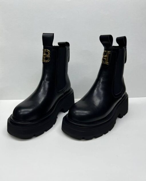 Ботинки женские Bottega Veneta черные A98155 - фото 3