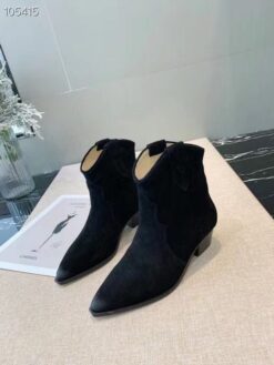 Женские ботинки казаки Isabel Marant Dewina Black